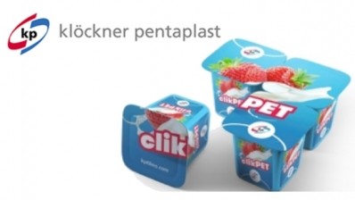 Klöckner Pentaplast將clickPET技術應用於酸奶等產品。