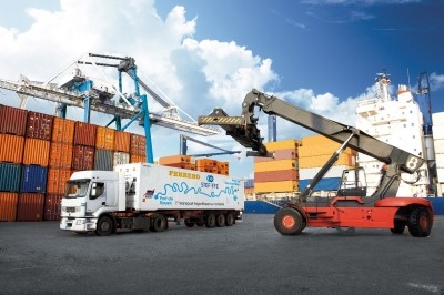 費列羅法國公司的目標是通過駁船運輸節省30%的排放