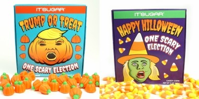 It'Sugar針對即將到來的大選和假日季，推出了以總統候選人為主題的糖果產品。
