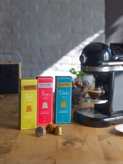 哈羅蓋特的泰勒公司推出了自己的Nespresso咖啡膠囊係列
