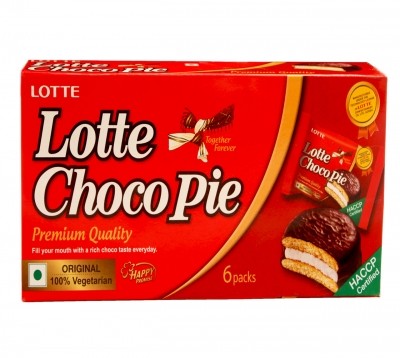 Lotte在印度擴大棉花糖零食蛋糕品牌巧克力派