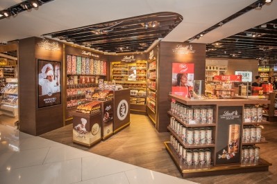 瑞士巧克力製造商通過與DFS的合作，在香港增加了“店中店”的概念