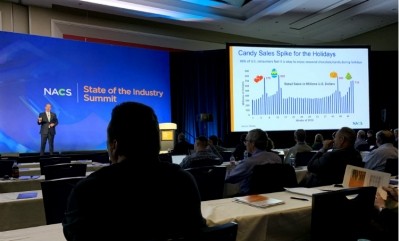 科恩石油公司首席執行官查理·麥克瓦恩在芝加哥舉行的美國國家石油協會行業峰會上說，糖果銷售在節日期間激增，其中複活節是最主要的。