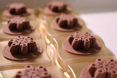 3D打印的吉百利巧克力。照片:3 p