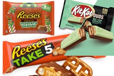 好時(Hershey)將在第四季度推出二十年來第一款新的瑞茜節日造型，以及備受期待的奇巧二人巧克力薄荷。新品牌Take 5巧克力棒也大受歡迎。