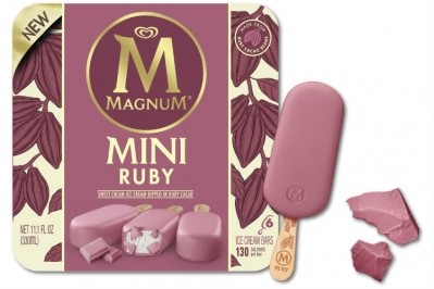 新款Magnum Ruby mini將從2月起在全美上市。圖片:Unilver