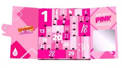 Starburst所有粉紅色#doyou挑戰日曆裝備粉絲使用所需的工具來體現它意味著每天感受到愛情。照片：火星箭牌