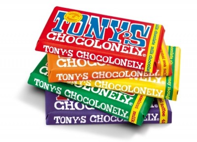 托尼巧克力公司表示，他們自願為可可支付更高的價格。圖片:托尼的Chocolonely
