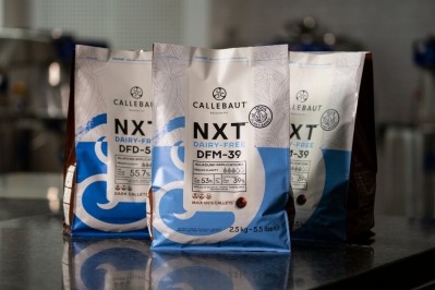 嘉利寶新的無乳製品NXT係列適用於行業專業人士。圖片:Callebaut