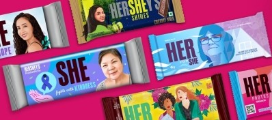 好時公司屢獲殊榮的#HerSHE活動已擴展到全球7個市場，讓隱形女性變得可見。圖片:好時