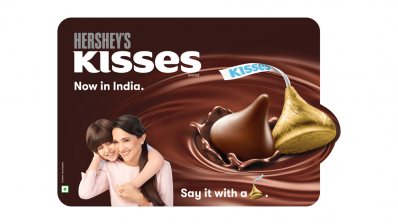 親吻巧克力，現在可以在印度買到。圖片:好時