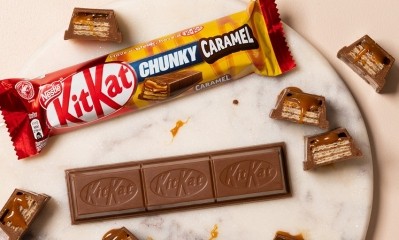 Nestlé的全新KitKat Chunky。圖片:雀巢