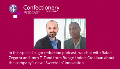 Bunge Loders Croklaan的突破性解決方案承諾將糖果中的糖減少50% -聽著
