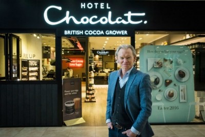Hotel Chocolat的聯合創始人兼首席執行官Angus Thirlwell。圖片：酒店巧克力