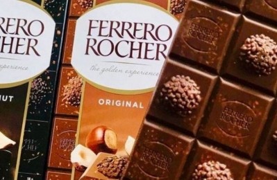 新的費雷羅巧克力棒。圖片：英國Ferrero
