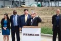 費列羅北美總裁兼首席商務官Todd Siwak宣布在伊利諾斯州投資一個新地點。圖片:費列羅北美