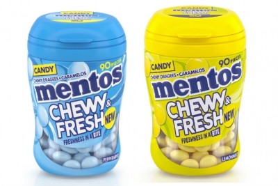 Mentos擁有7％的薄荷類，耐嚼的薄荷糖希望在今年夏天加入一些消費者。PIC：Perfetti Van Melle