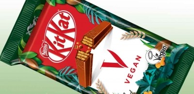 素食版本KitKat正在推出今年晚些時候在幾個國家。圖片:雀巢