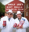 John Winnard和Ant Winnard慶祝新的出口成功。匹克:喬叔薄荷球＂></span><span class=
